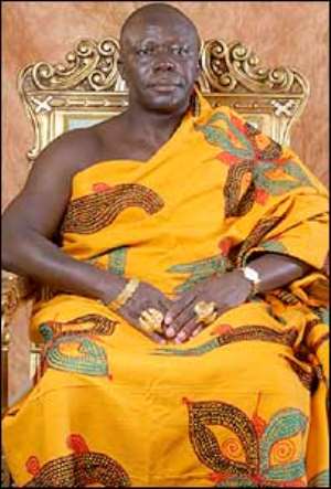Dead Otumfuo tours projects in Kumasi